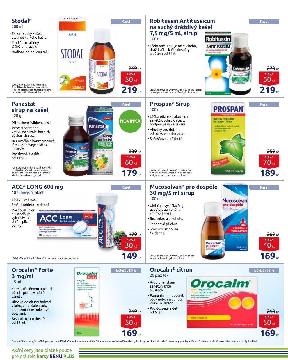 BENU Lékárna leták BENU Lékárna strana 2
