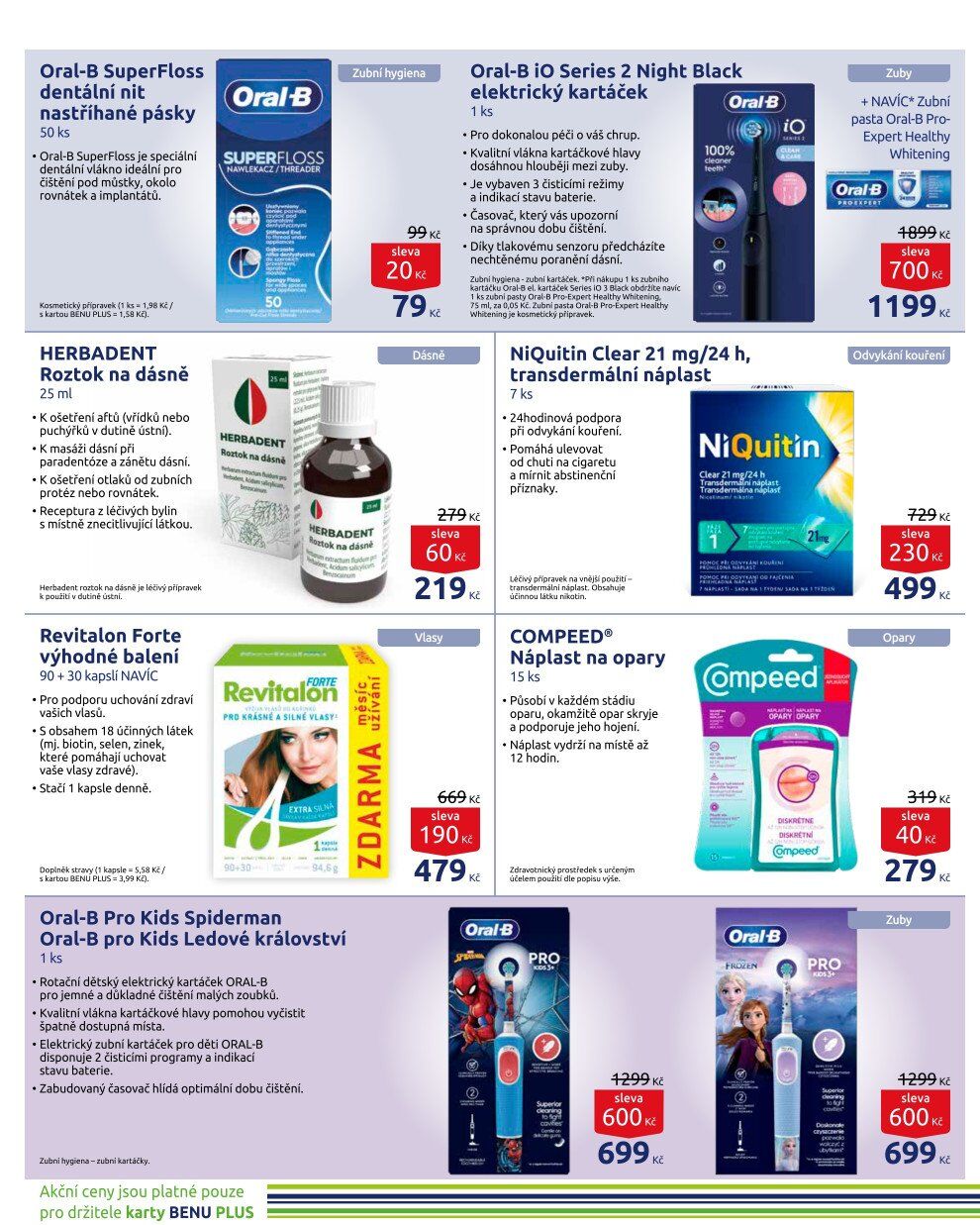 BENU Lékárna leták BENU Lékárna strana 19