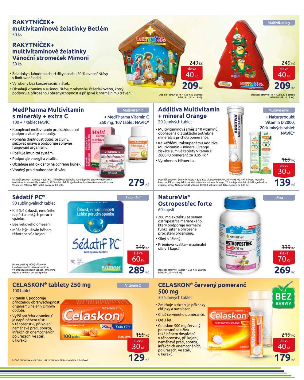 BENU Lékárna leták BENU Lékárna strana 22