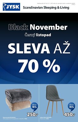 Jysk leták - Černý listopad strana 1