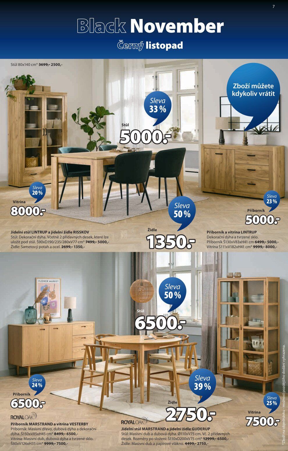 Jysk leták - Černý listopad Jysk strana 8