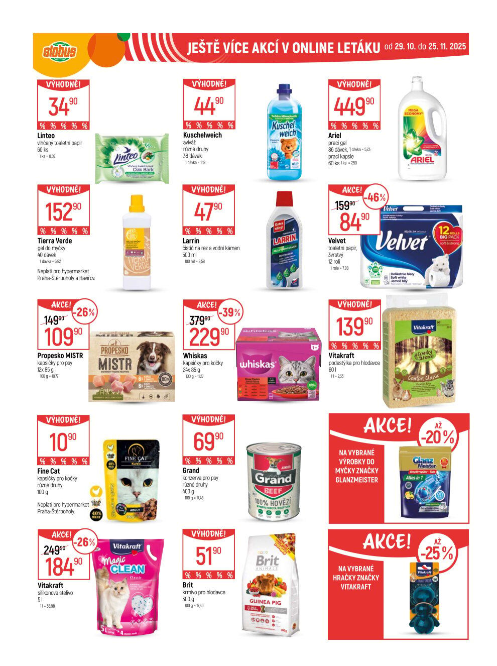 Globus leták Praha - Zličín Globus strana 44