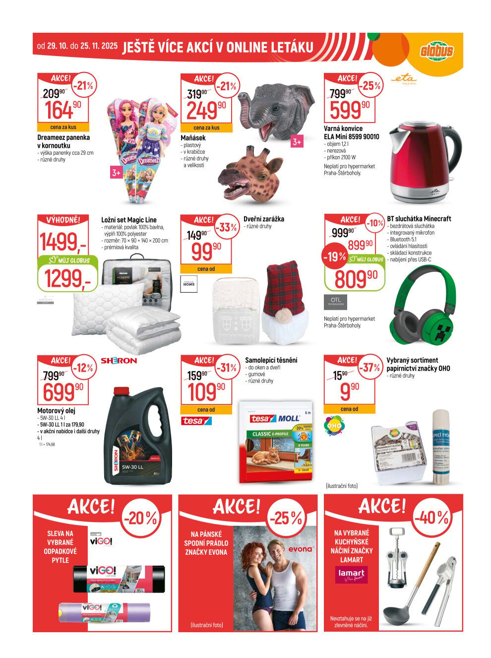 Globus leták Praha - Čakovice Globus strana 45