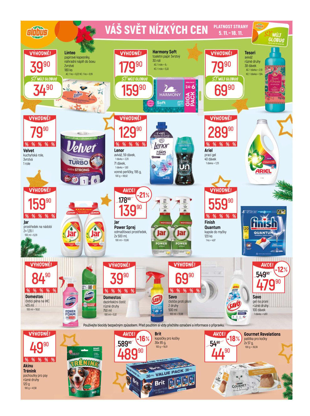 Globus leták Praha - Černý Most Globus strana 34