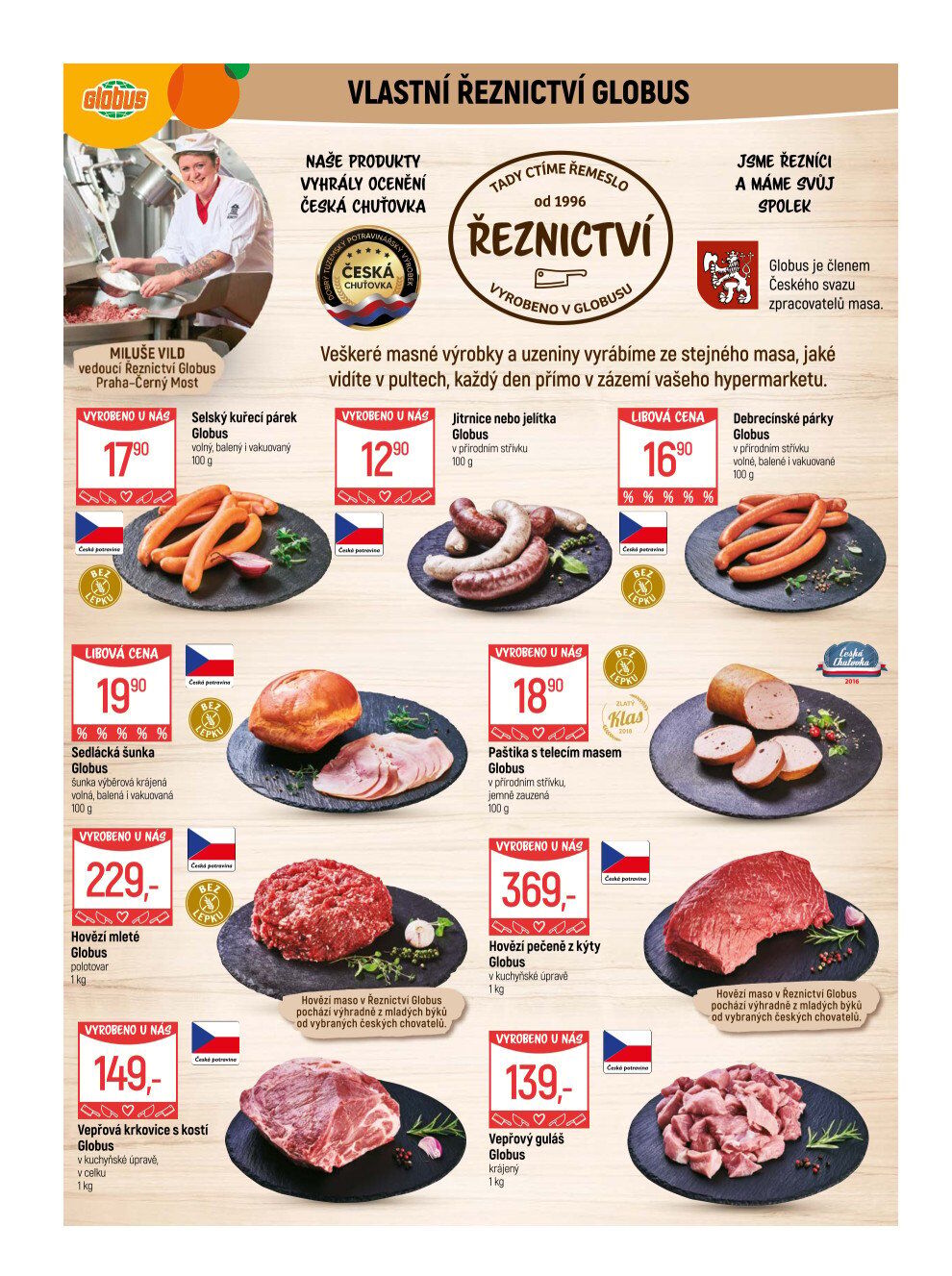 Globus leták Praha - Černý Most Globus strana 5