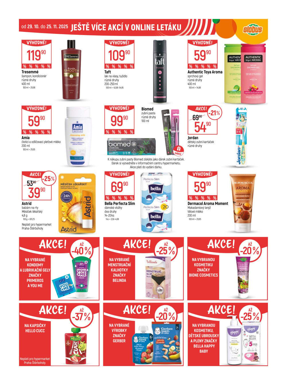 Globus leták Praha - Černý Most Globus strana 43