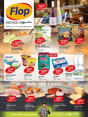 aktuální leták FLOP 5.11.2025-11.11.2025