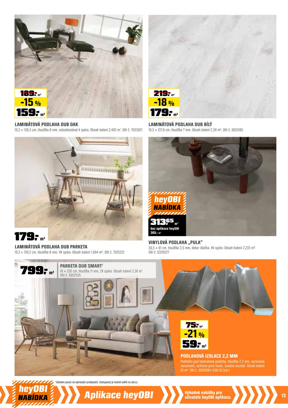 OBI leták OBI strana 13