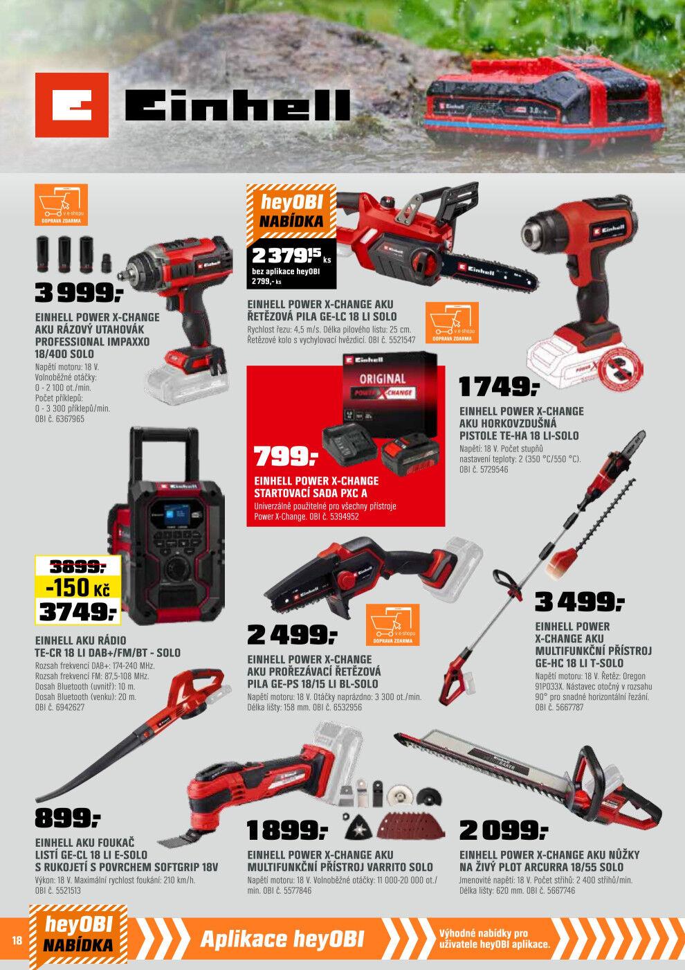 OBI leták OBI strana 18
