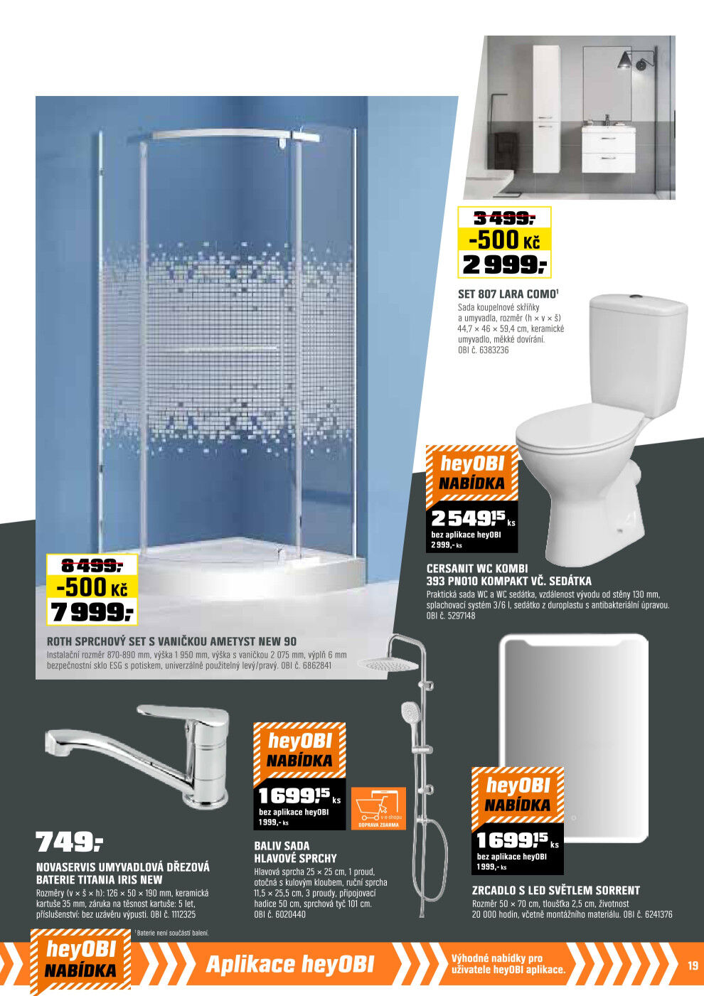 OBI leták OBI strana 19