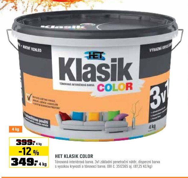 HET KLASIK COLOR - OBI aktualniletaky.eu