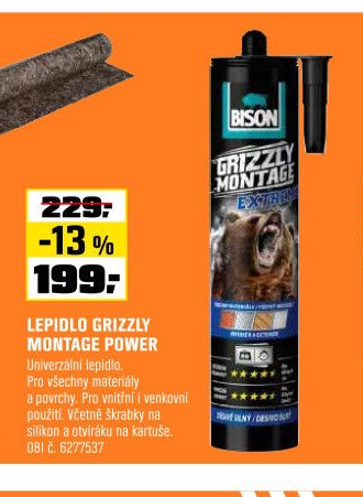 LEPIDLO GRIZZLY MONTAGE POWER - OBI aktualniletaky.eu