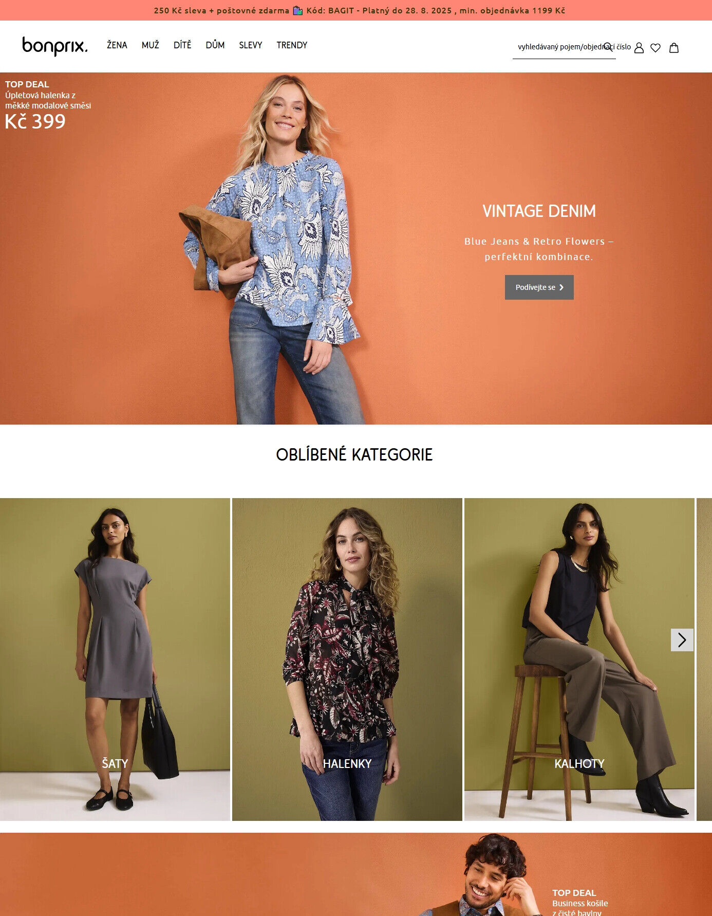 bonprix.cz Bonprix strana 1