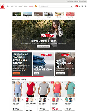 aktuální leták Kik textil 5.11.2025-11.11.2025
