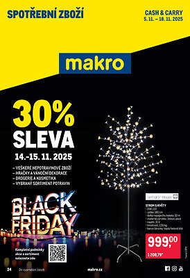 aktuální leták Makro 5.11.2025-18.11.2025