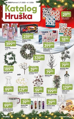 Leták Hruška Hruška katalog platný od 2025-11-05 do 2026-01-06