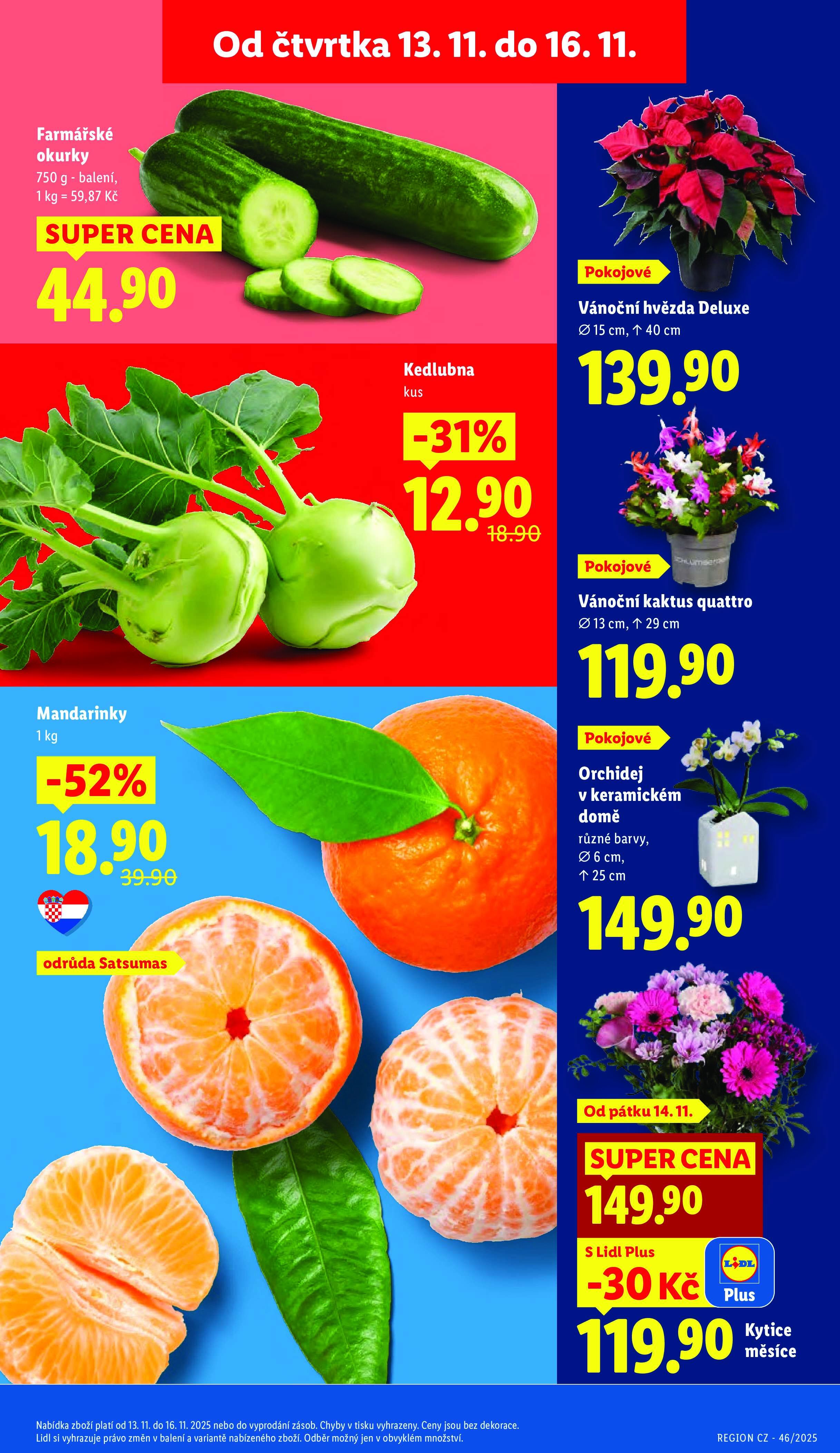 Akční leták OD ČTVRTKA Lidl strana 11