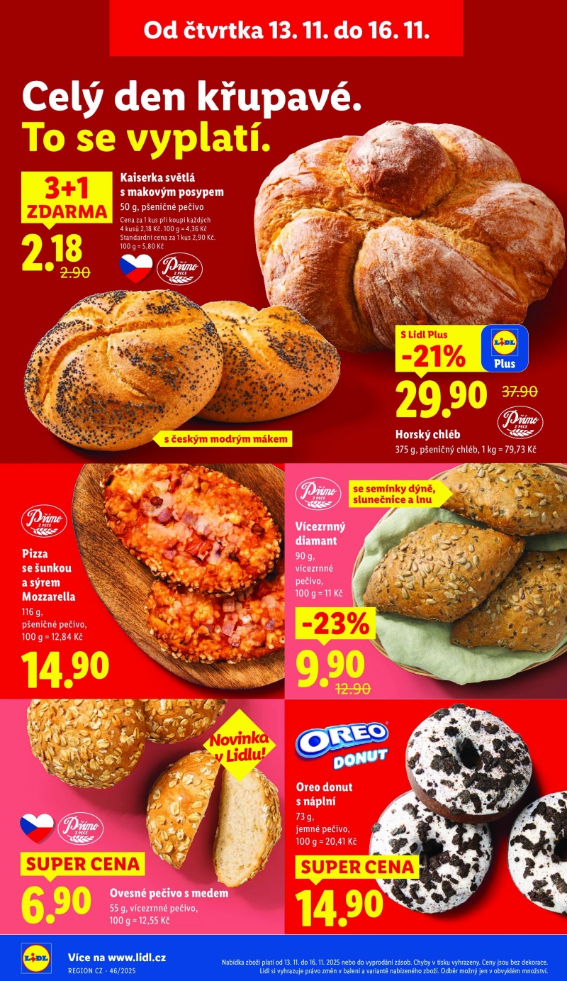 Akční leták OD ČTVRTKA Lidl strana 14