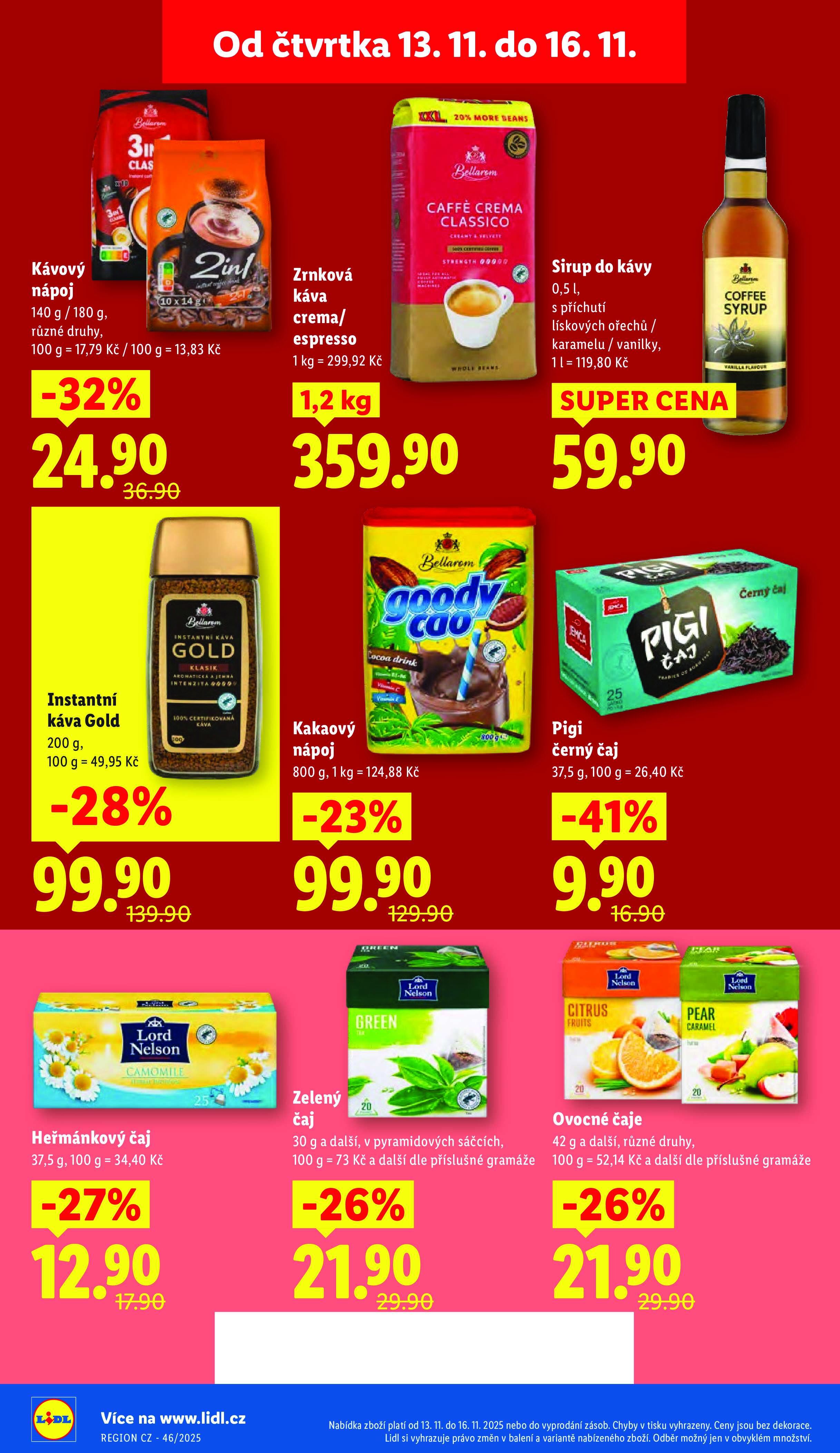 Akční leták OD ČTVRTKA Lidl strana 18