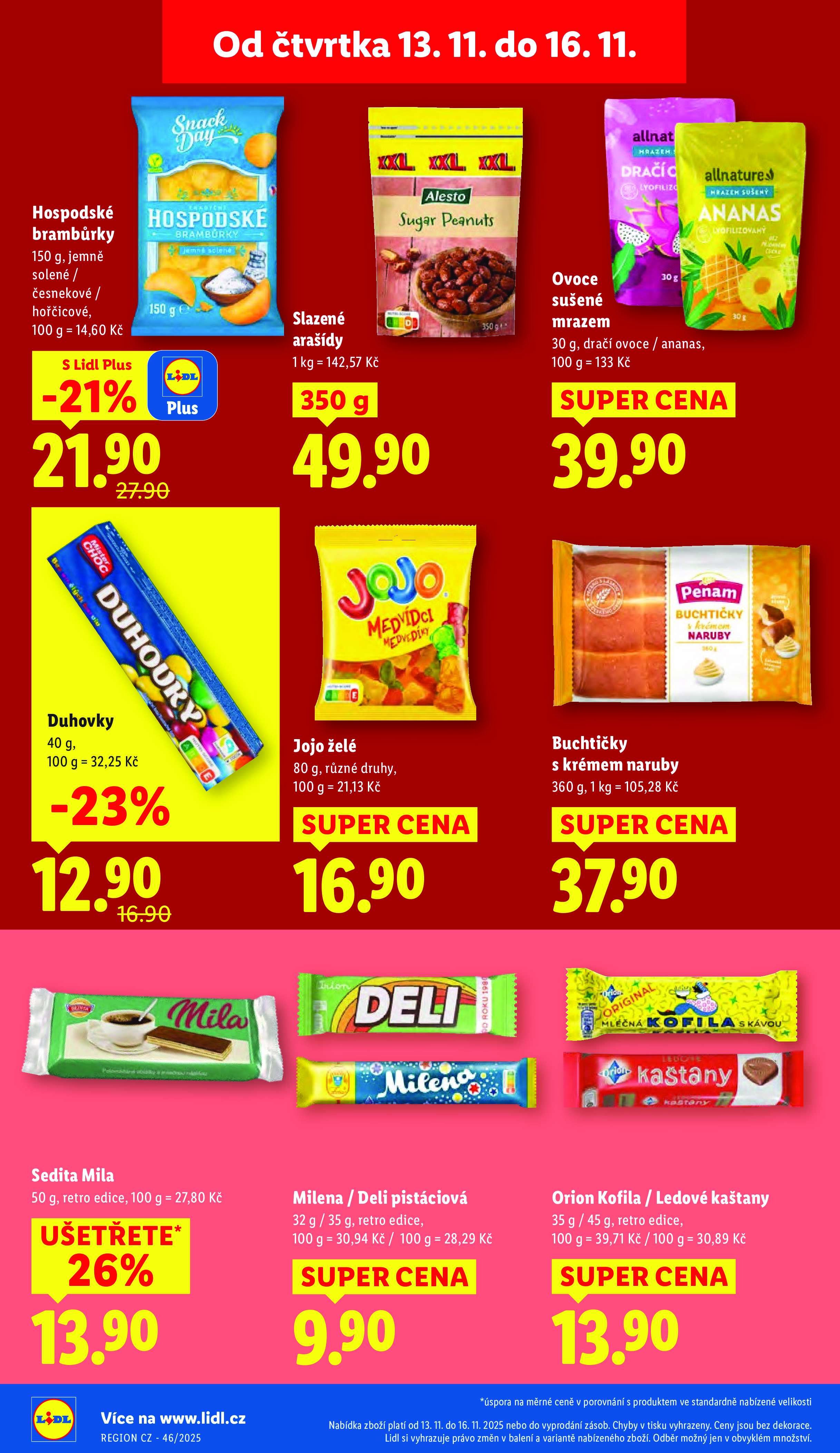 Akční leták OD ČTVRTKA Lidl strana 20