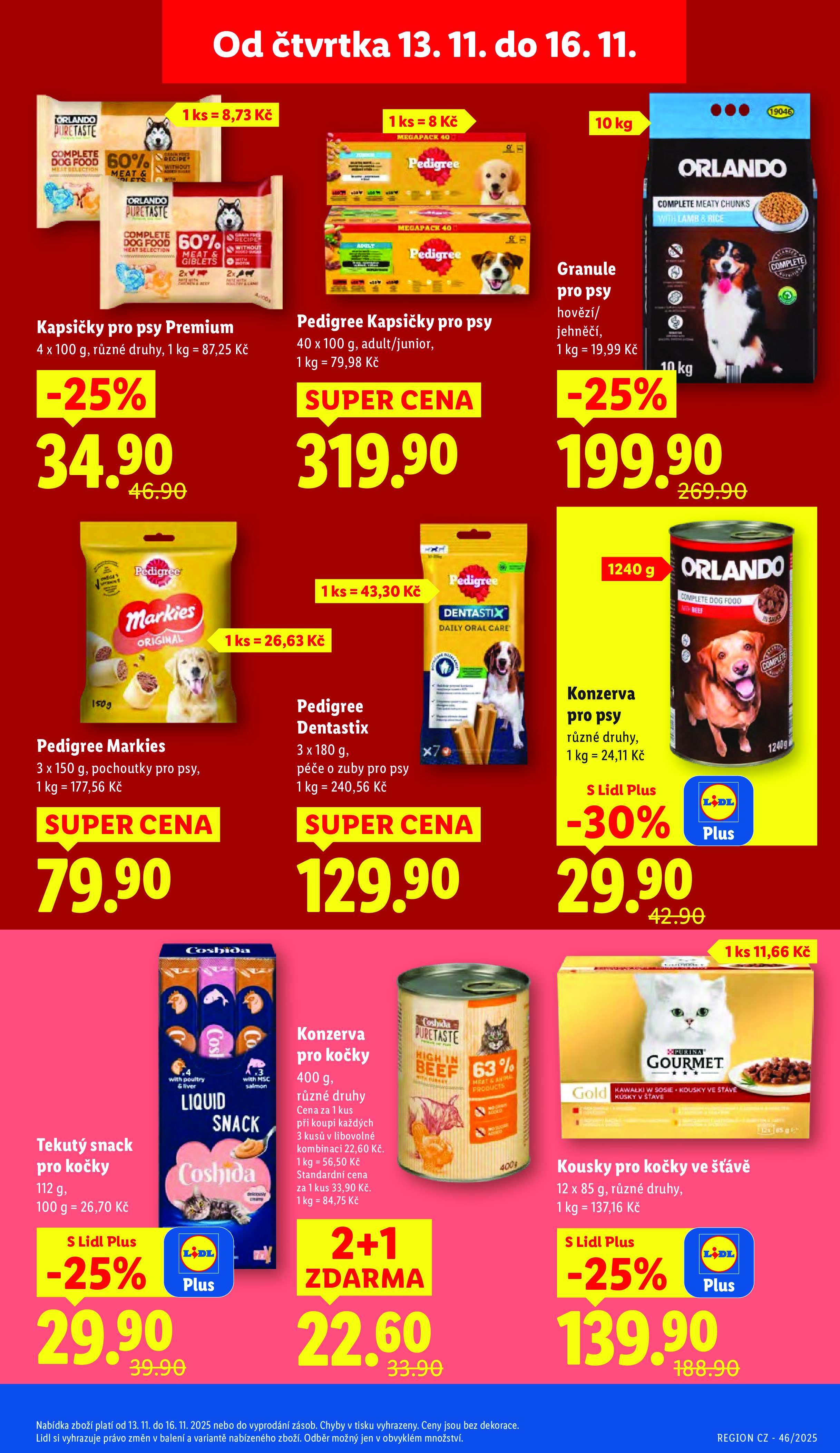 Akční leták OD ČTVRTKA Lidl strana 21