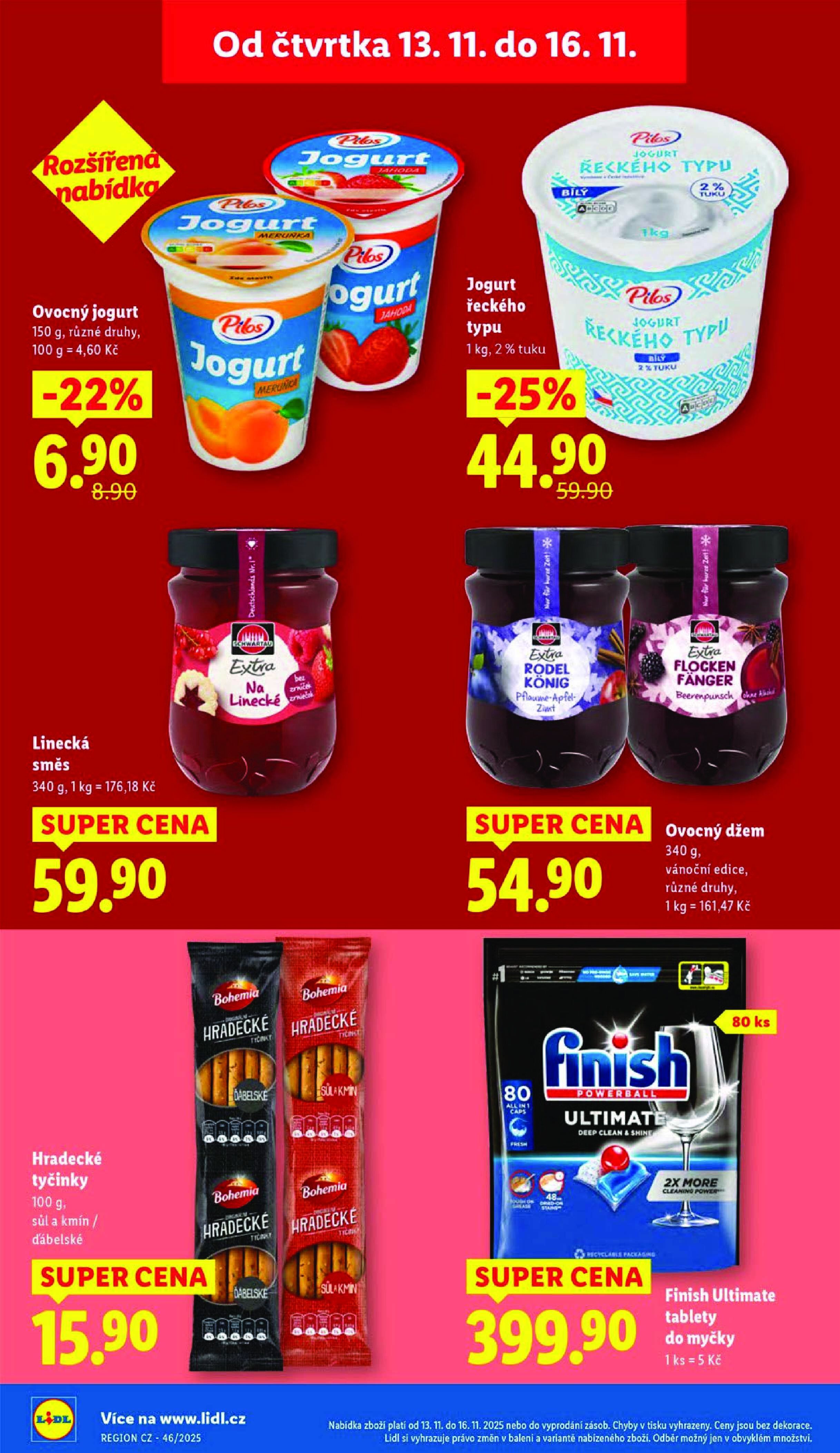 Akční leták OD ČTVRTKA Lidl strana 22