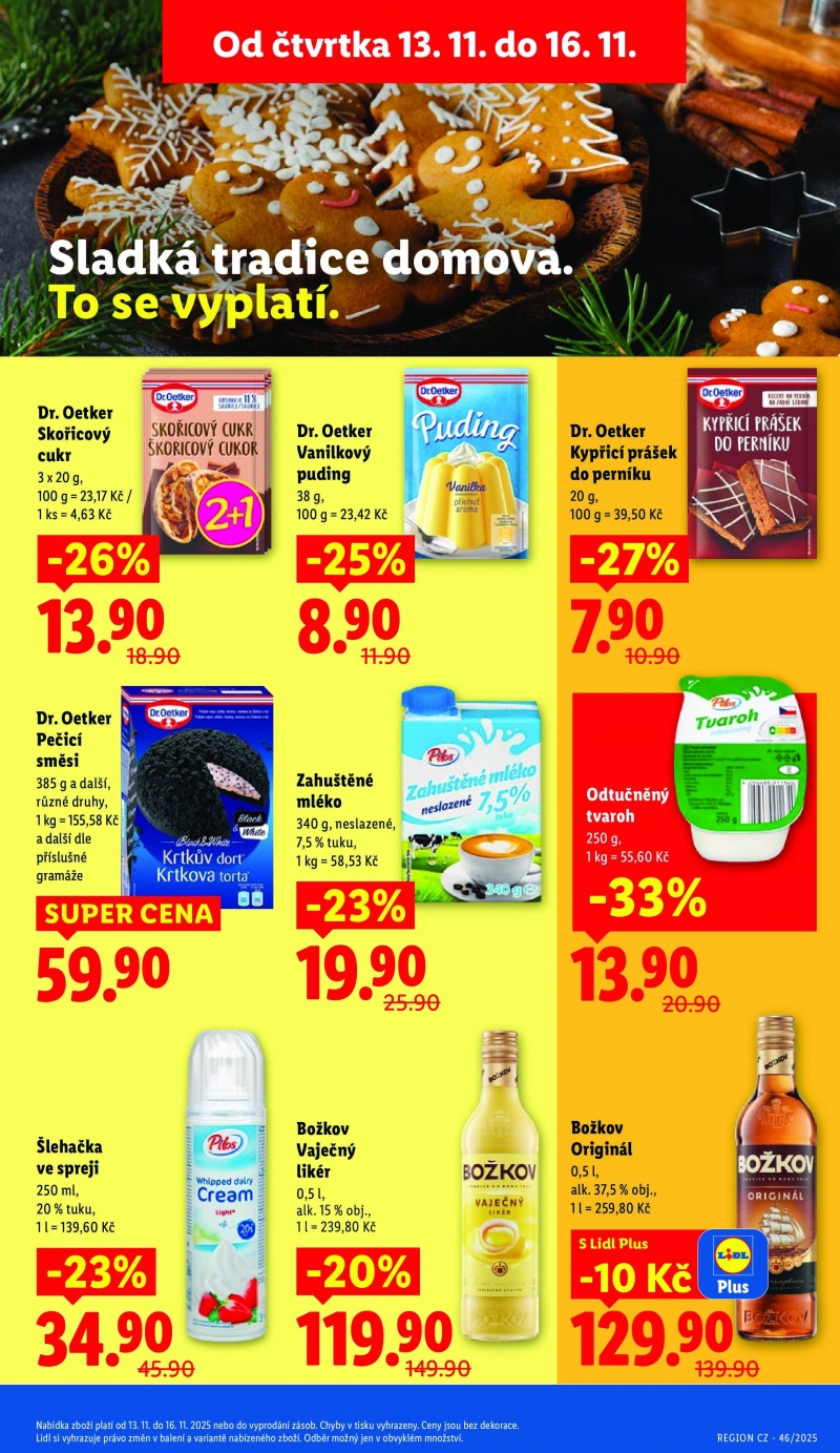 Akční leták OD ČTVRTKA Lidl strana 29