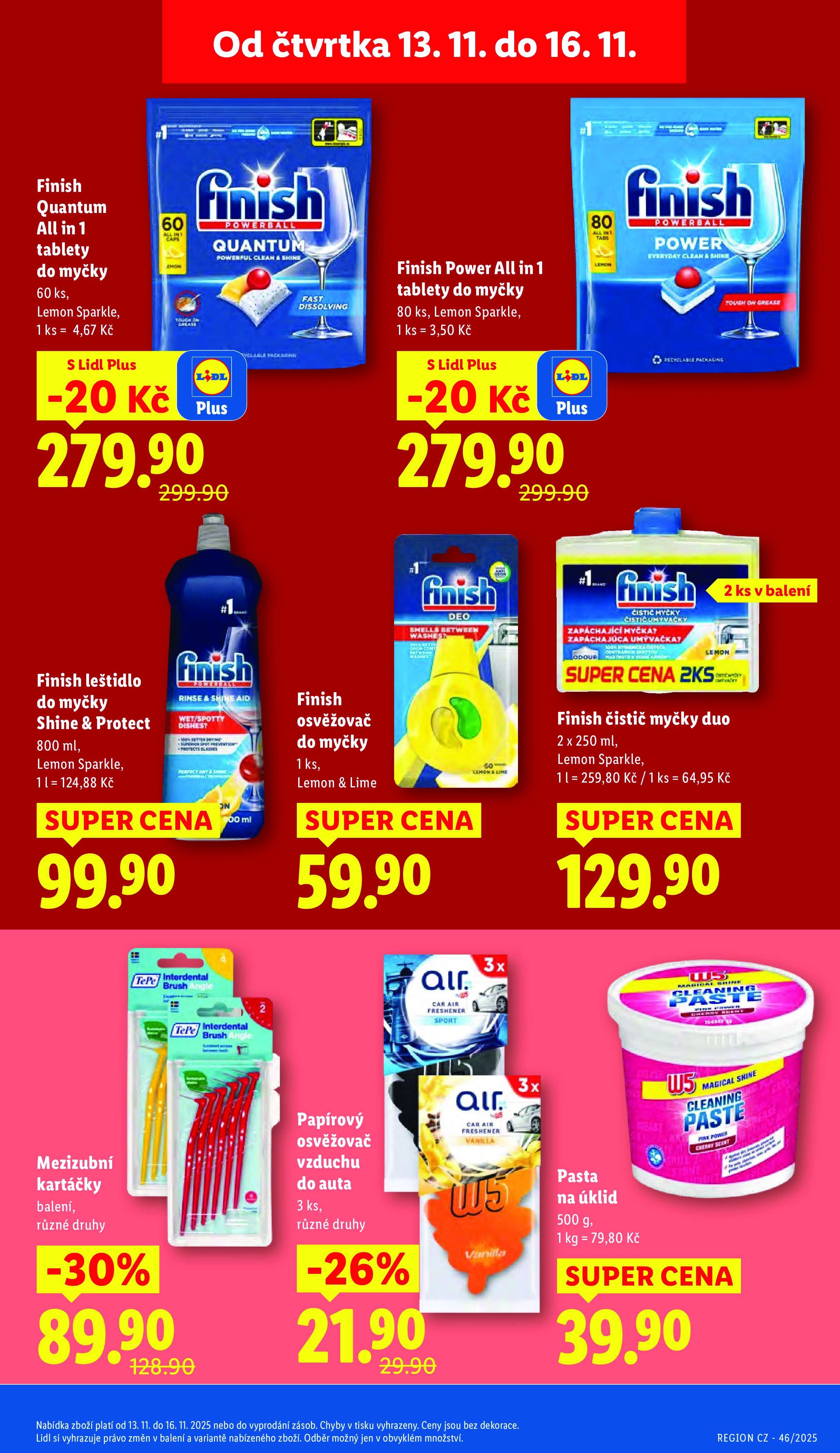 Akční leták OD ČTVRTKA Lidl strana 30