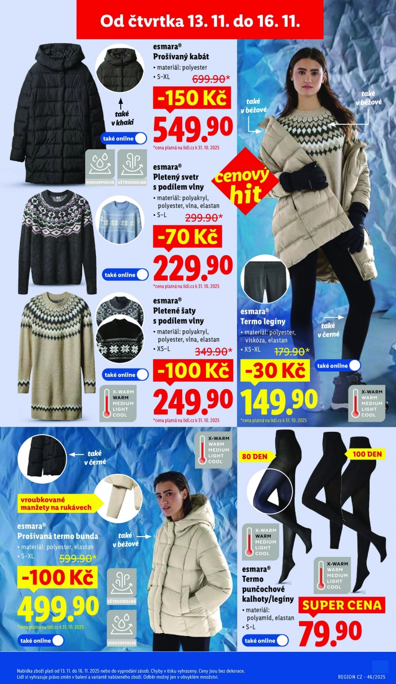 Akční leták OD ČTVRTKA Lidl strana 35