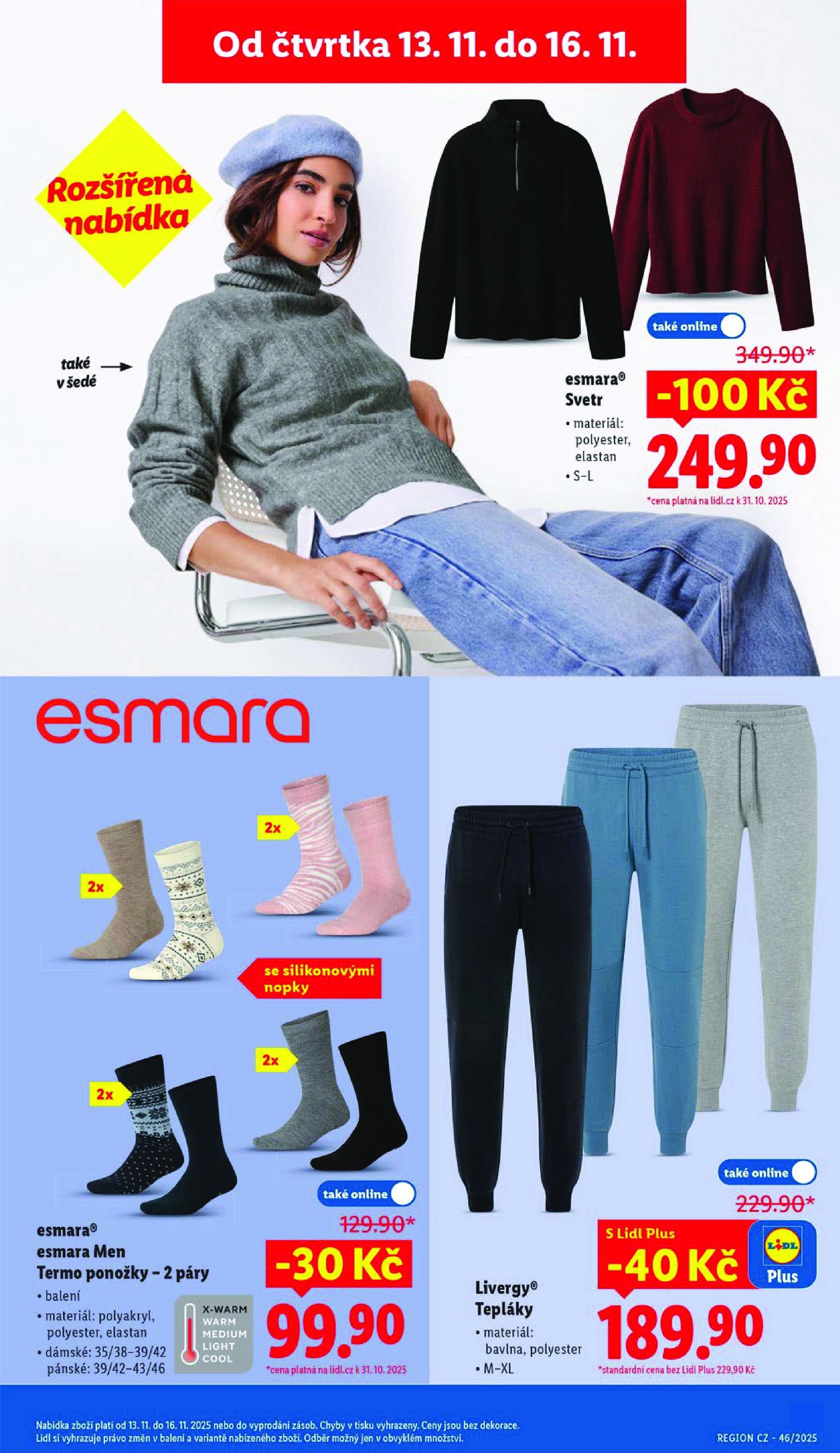 Akční leták OD ČTVRTKA Lidl strana 37