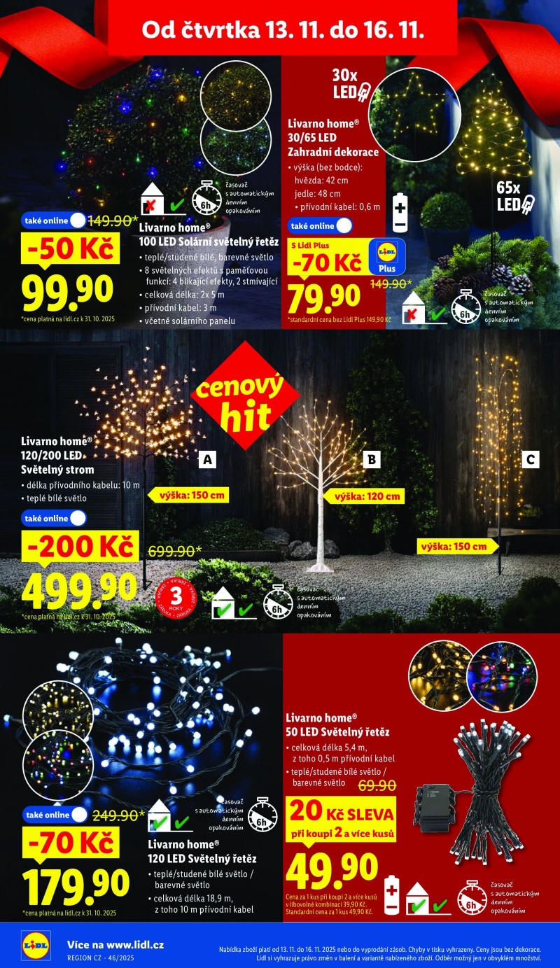 Akční leták OD ČTVRTKA Lidl strana 38