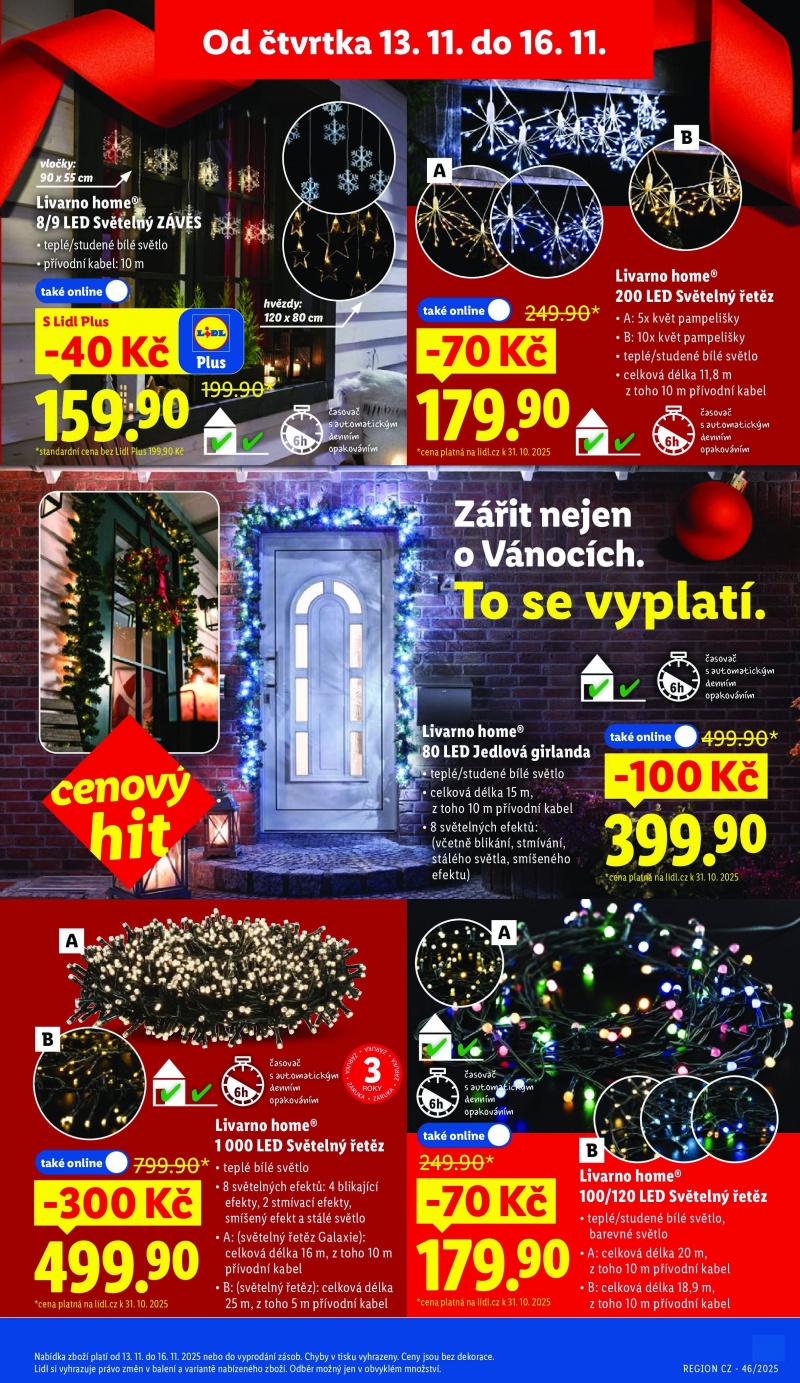 Akční leták OD ČTVRTKA Lidl strana 39