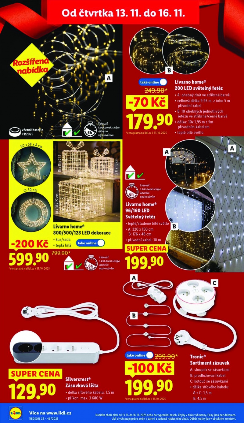 Akční leták OD ČTVRTKA Lidl strana 40