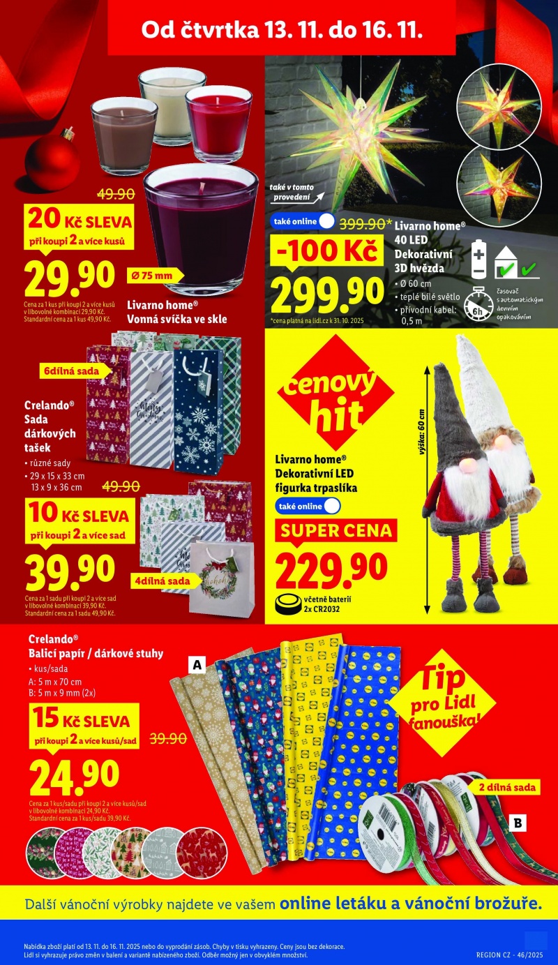 Akční leták OD ČTVRTKA Lidl strana 41