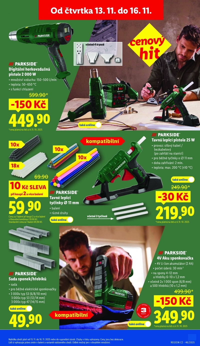 Akční leták OD ČTVRTKA Lidl strana 45