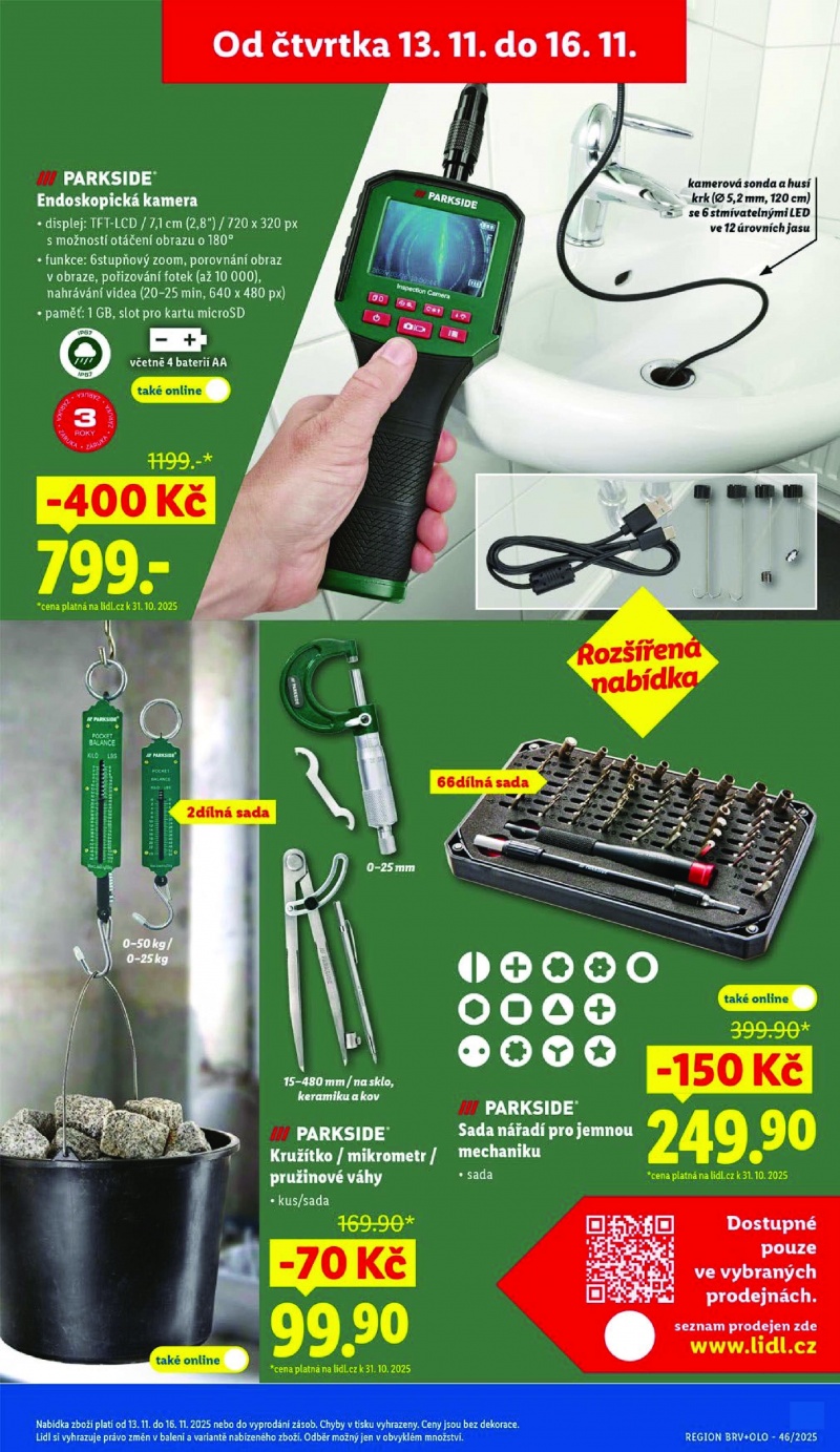 Akční leták OD ČTVRTKA Lidl strana 49