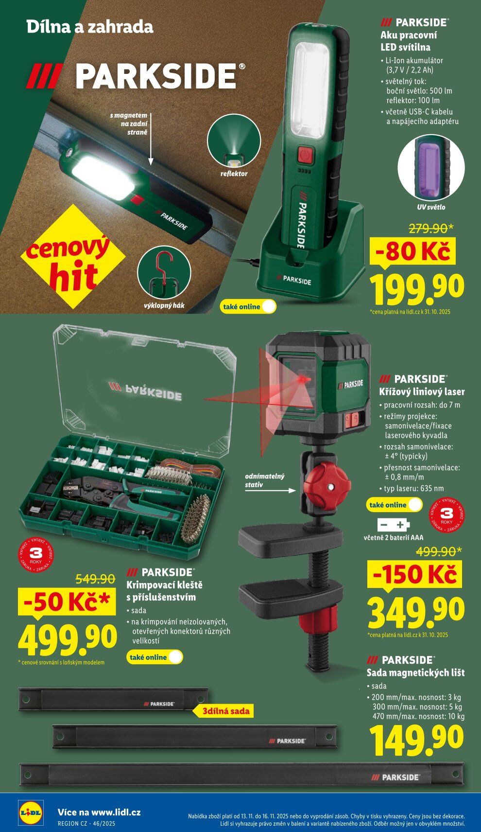 Lidl leták od čtvrtka Lidl strana 46