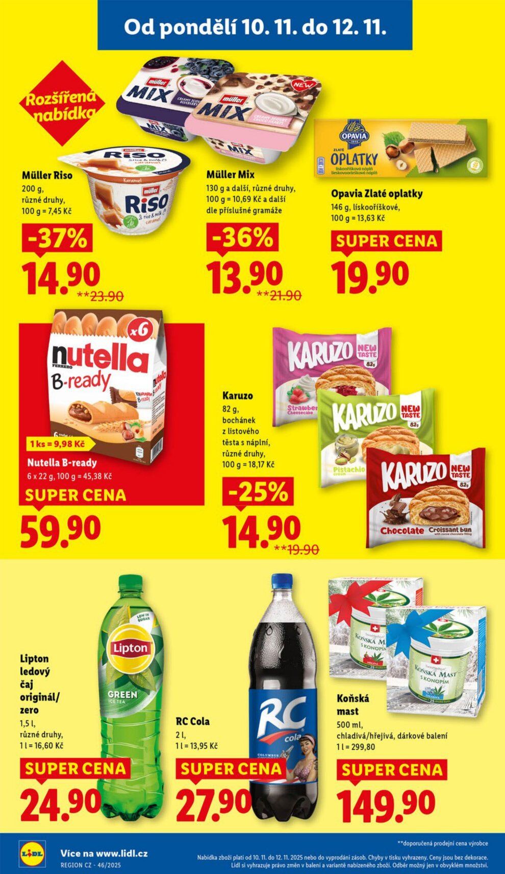 Lidl leták od pondělí - Značkové slevy Lidl strana 24