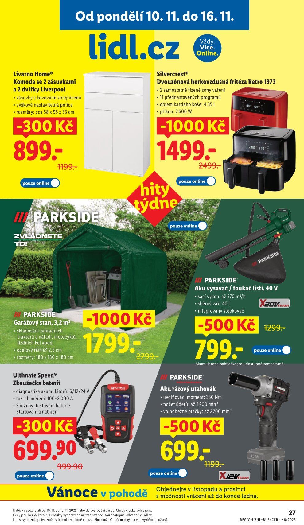Lidl - shop.cz leták - hity týdne Lidl strana 1