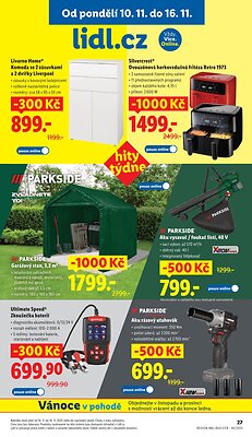 Leták Lidl Lidl - shop.cz leták - hity týdne platný od 2025-11-10 do 2025-11-16