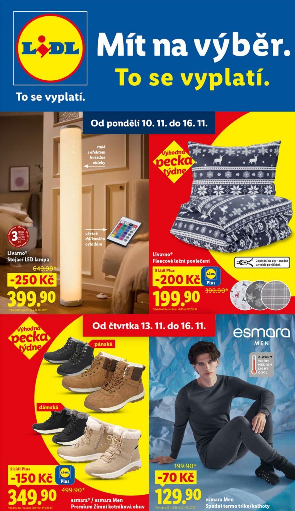 Lidl leták - Nabídka spotřebního zboží Lidl strana 1