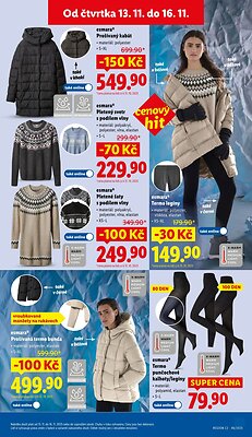 Lidl leták - Nabídka spotřebního zboží strana 21