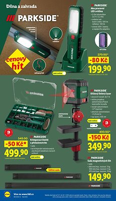 Lidl leták - Nabídka spotřebního zboží strana 32