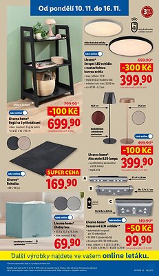 Lidl leták - Nabídka spotřebního zboží strana 9