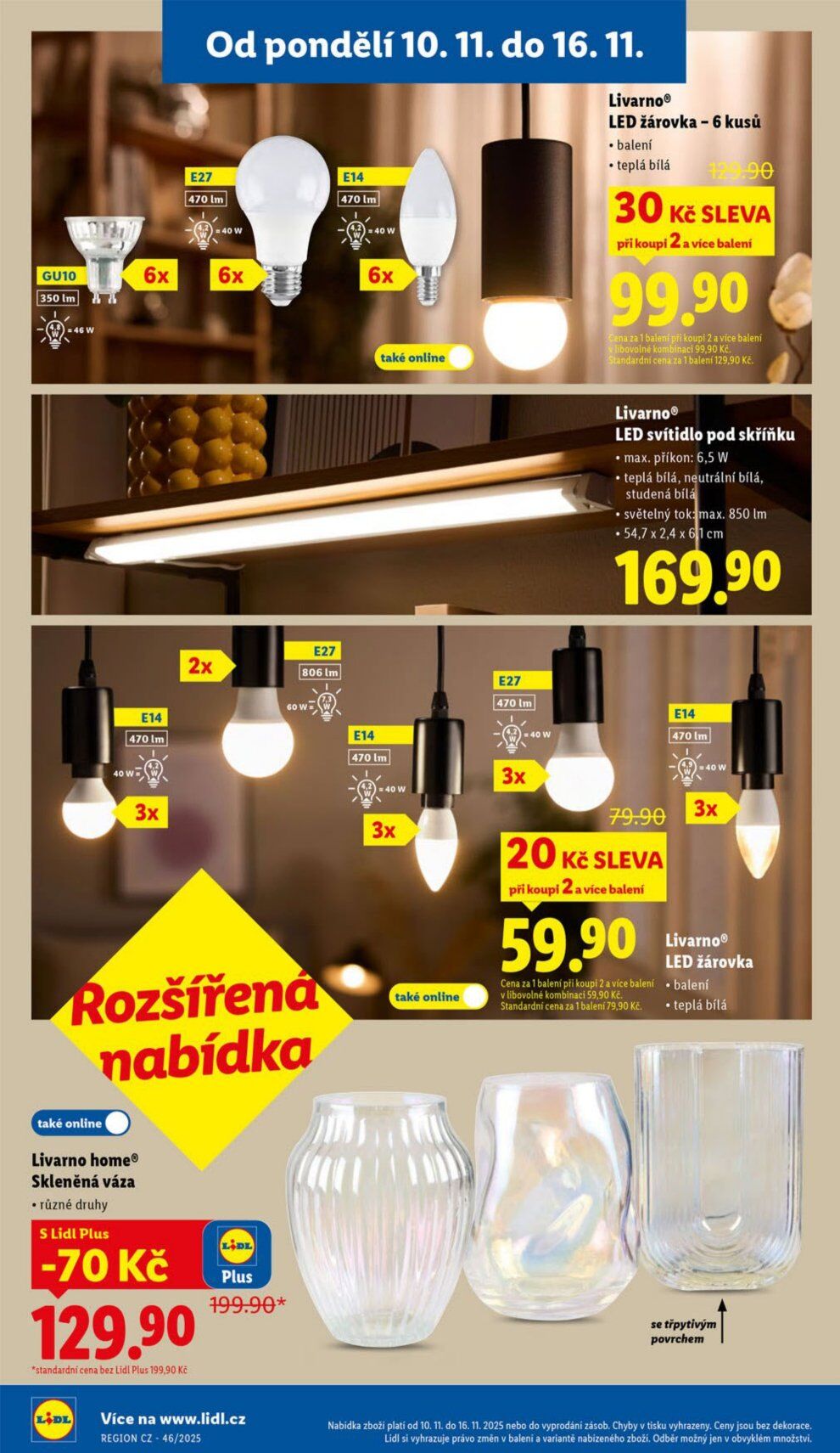 Lidl leták - Nabídka spotřebního zboží Lidl strana 10