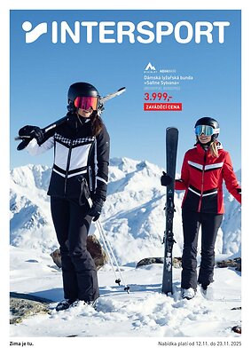 aktuální leták Intersport 12.11.2025-23.11.2025