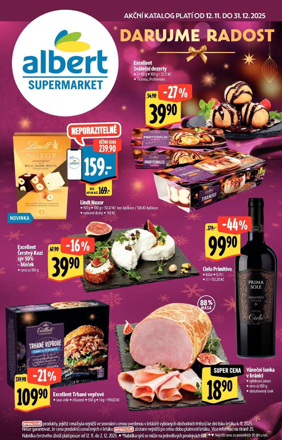 Albert Supermarket - Akční katalog Albert strana 1