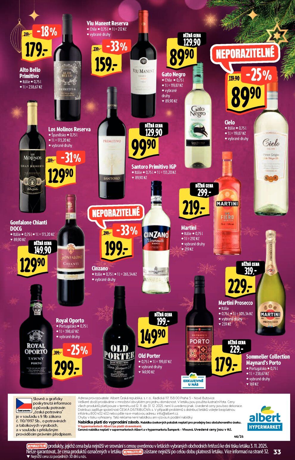 Albert Hypermarket - Akční katalog Albert strana 33