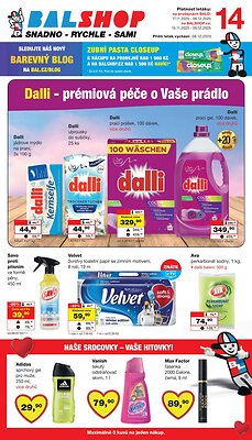 Leták Barvy a laky drogerie Barvy a laky drogerie platný od 2025-11-15 do 2025-12-05