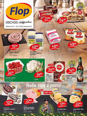 aktuální leták FLOP 19.11.2025-25.11.2025